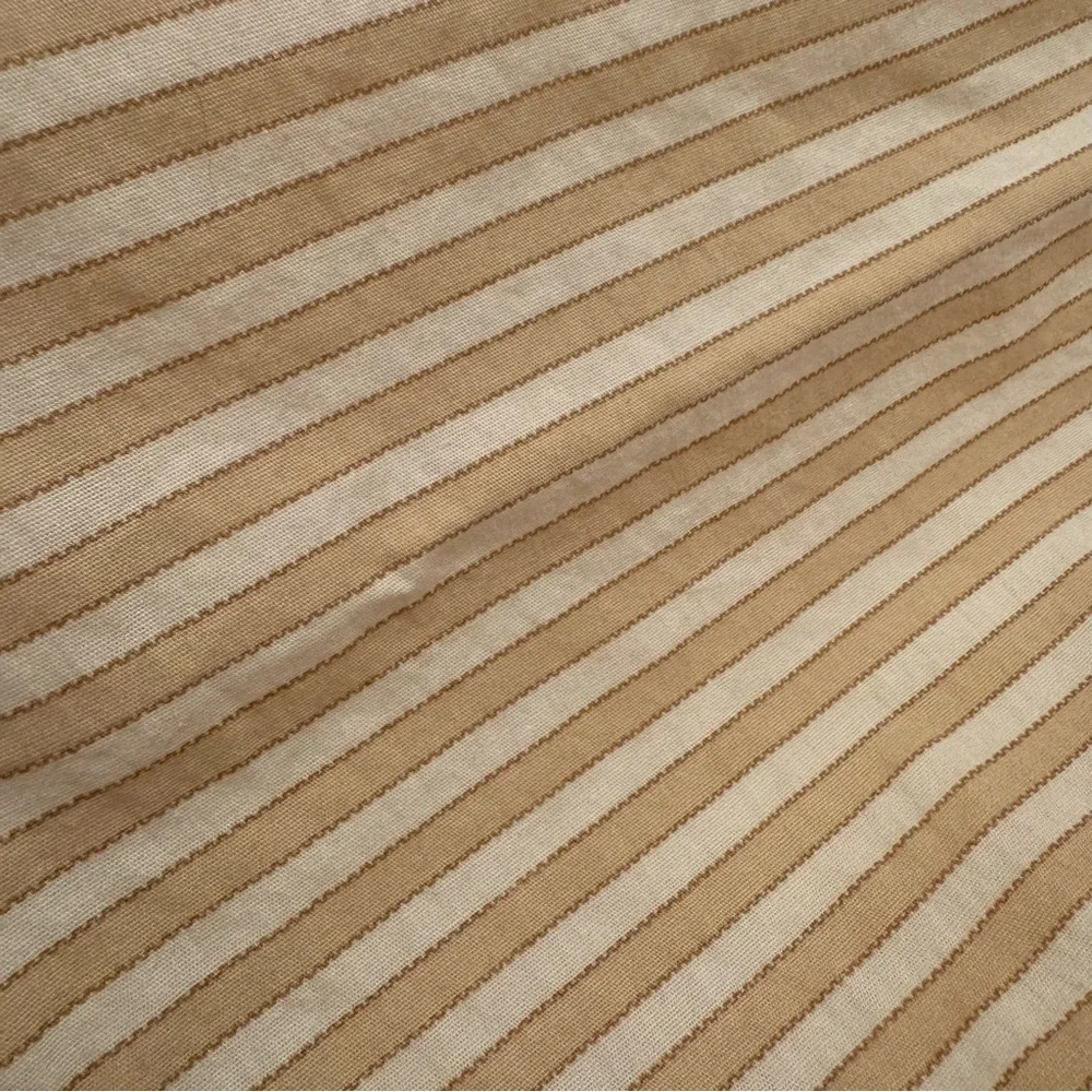 RALPH LAUREN | BED SKIRT / Tan White